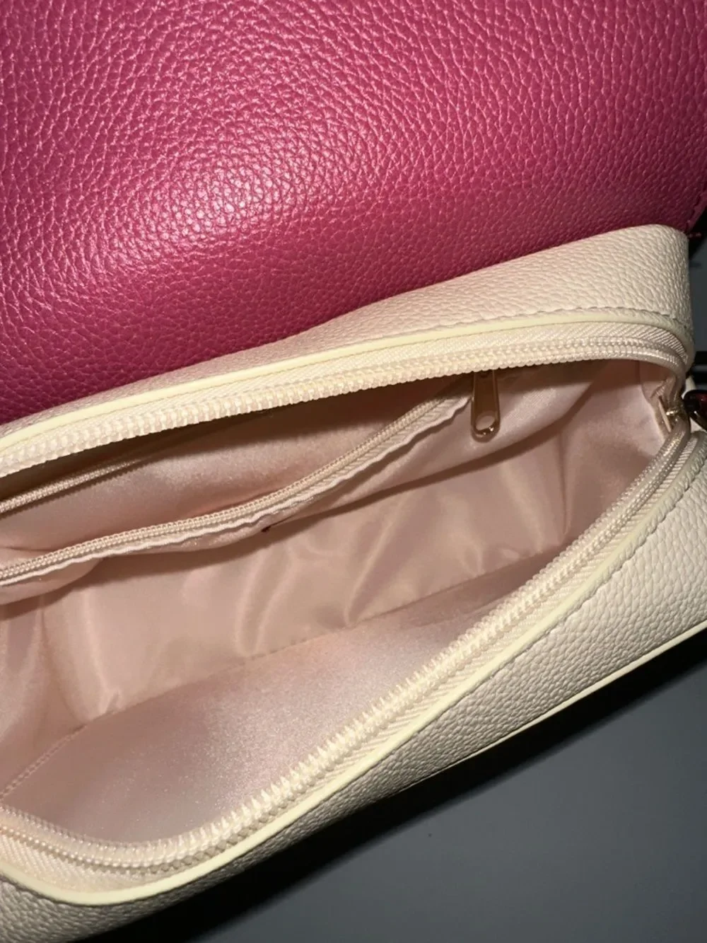 Steel Mill & Co. Ivory Burgundy Pride & Prejudice Book Club Crossbody Bag Purse